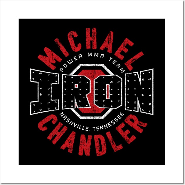 Iron Michael Chandler Wall Art by huckblade